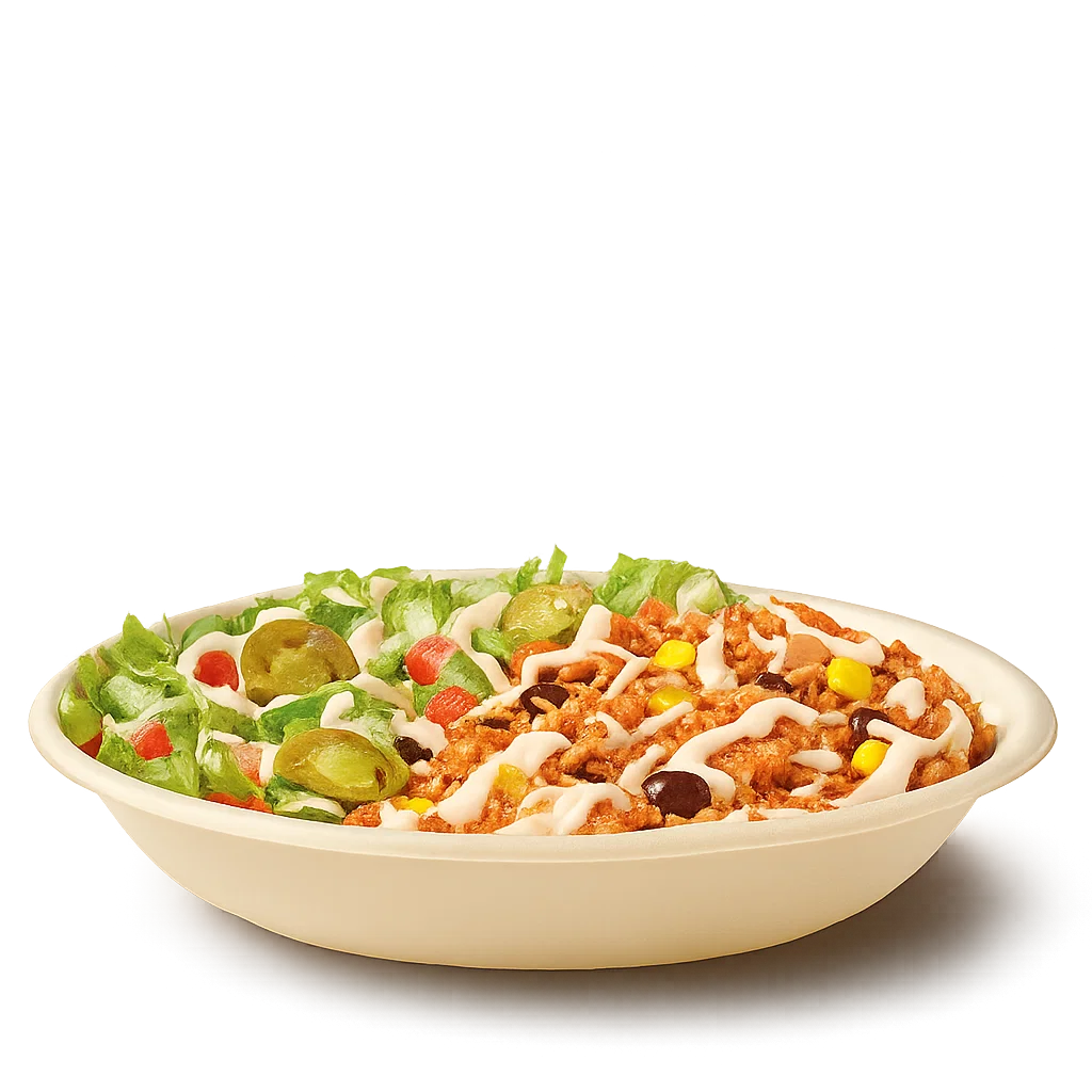 Tim Hortons Habanero Veggie Loaded Bowl with Cheese