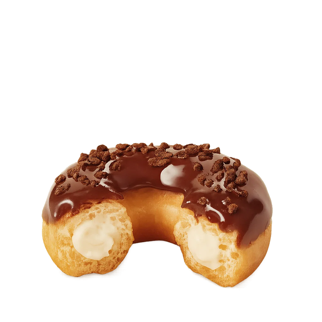 Tim Hortons Chocolate Marshmallow Filled Ring