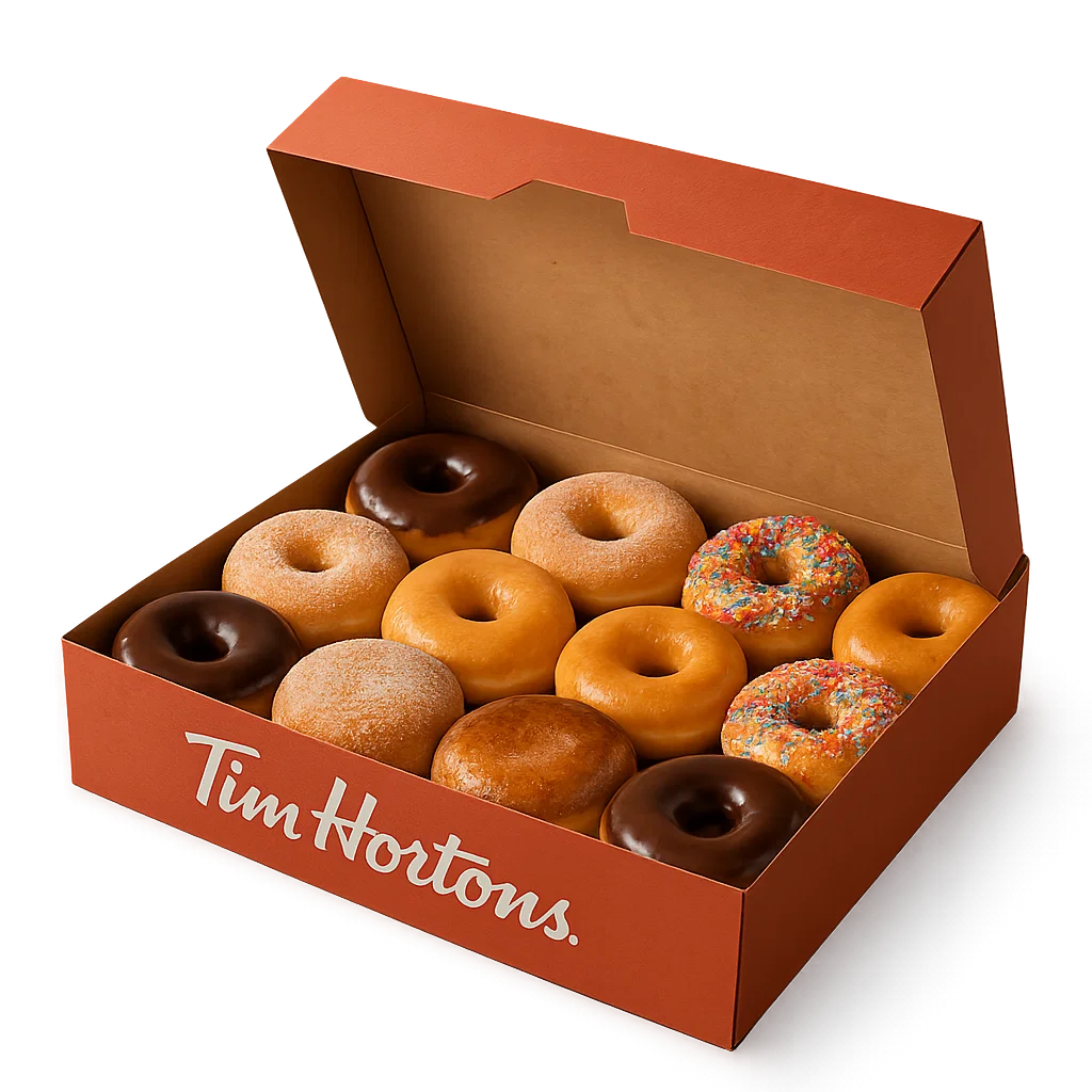 Tim Hortons 12 Assorted Donuts