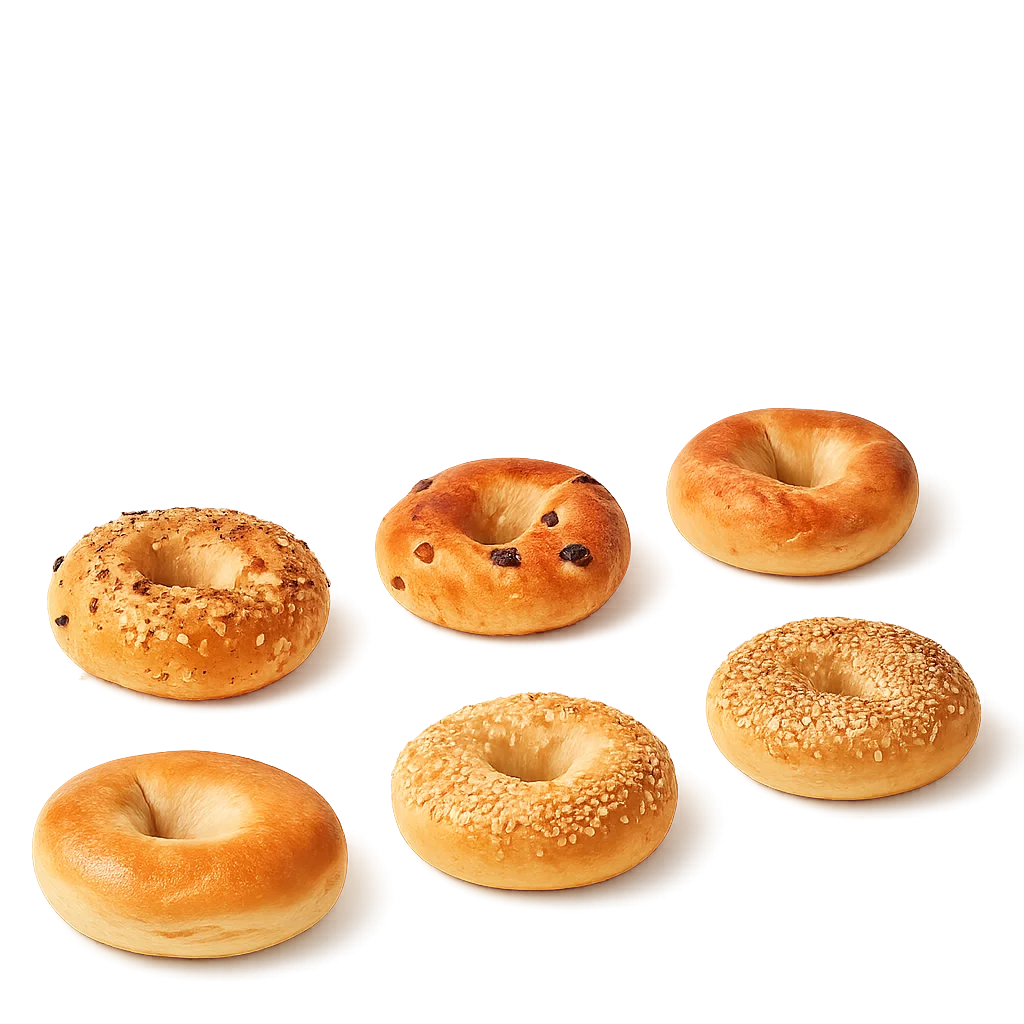 Tim Horton 6 Assorted Bagels