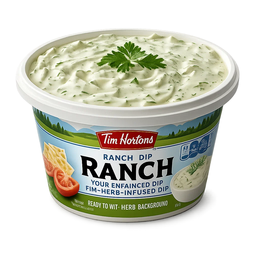 Tim Horton Ranch Dip Sauce