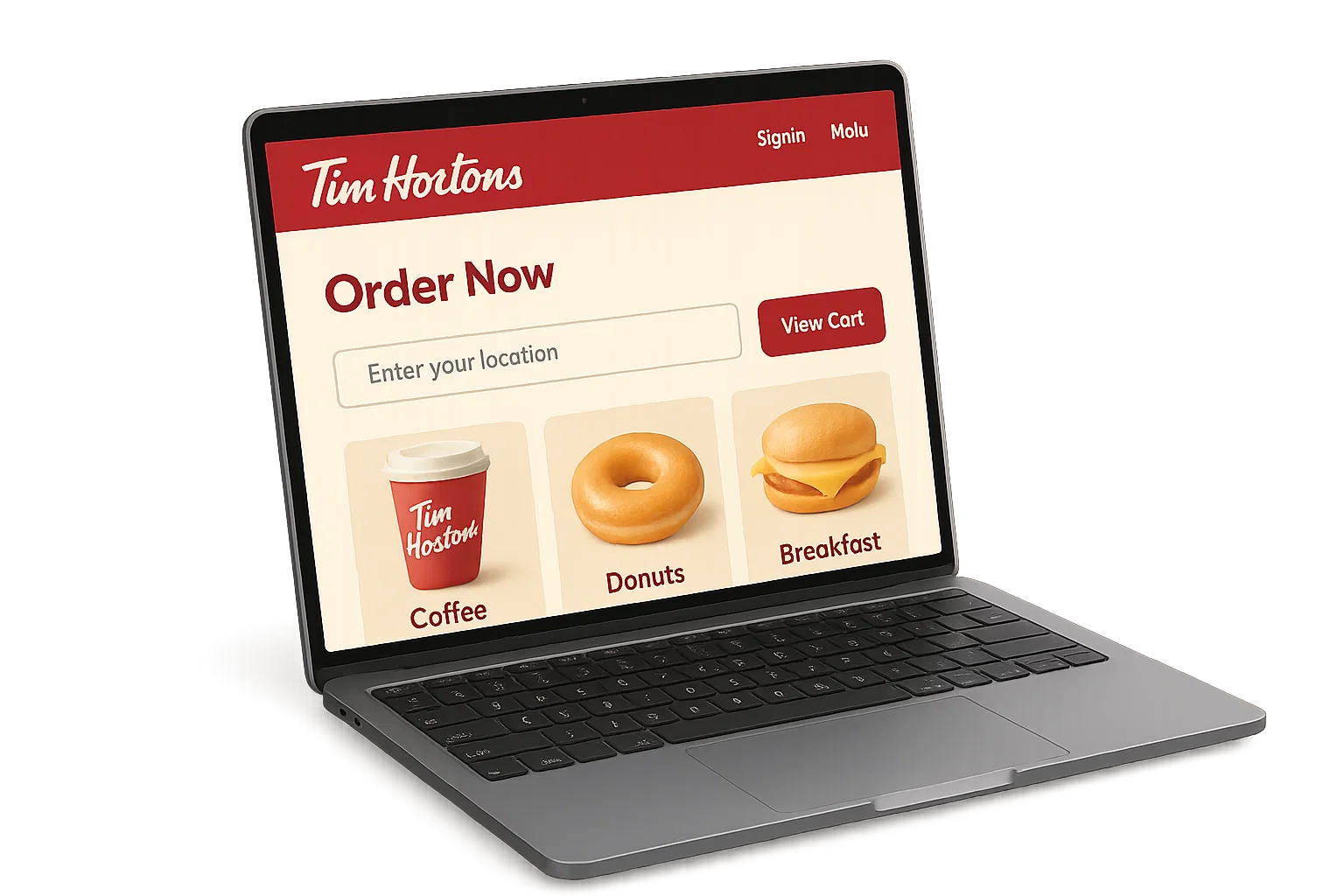 Order from the Official Tim Hortons Website