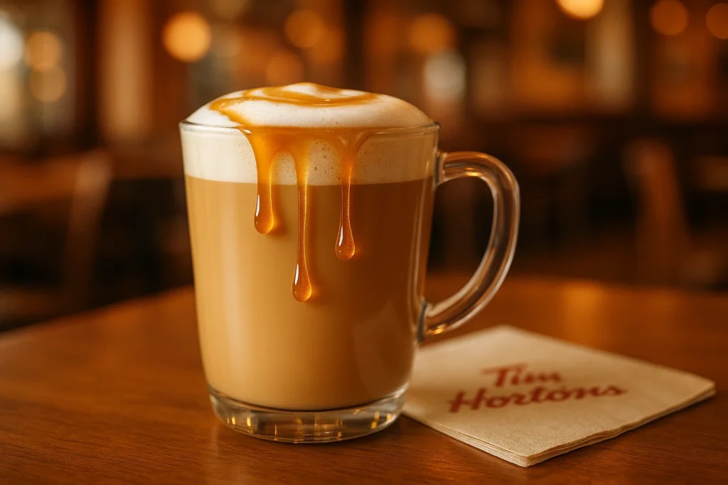 Tim Hortons Caramel Latte